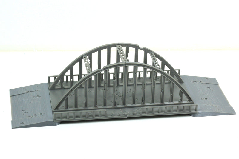 Bogenstahlbrücke - Digitaler Download .STL-Dateien für den 3D-Druck