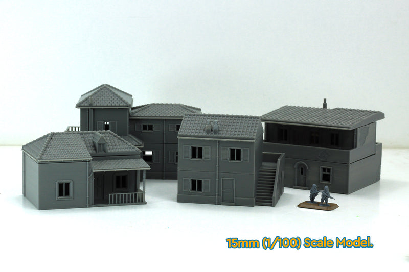 Italian Village Collection - Digital Download .STL Files for 3D Printing