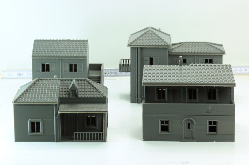 Italian Village Collection - Digital Download .STL Files for 3D Printing