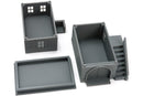 Tobruk Village Bundle – 4 North African Buildings & Town Walls STL