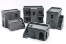 Tobruk Village Bundle – 4 North African Buildings & Town Walls STL