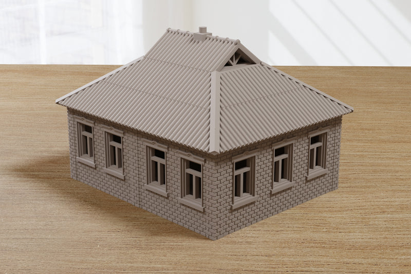 Set of Four Ukrainian Surbuban / Village Houses - Digital Download .STL Files for 3D Printing