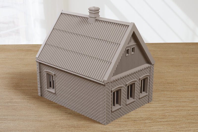 Ukrainian Surbuban / Village House USH_03 - Digital Download .STL Files for 3D Printing