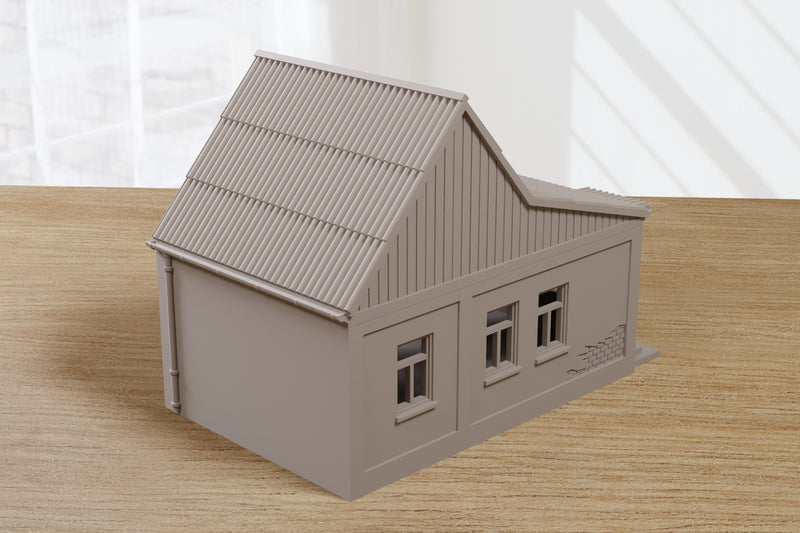 Ukrainian Surbuban / Village House USH_04 - Digital Download .STL Files for 3D Printing