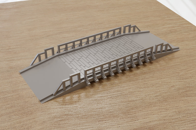 Wooden Bridge - Digital Download .STL Files for 3D Printing