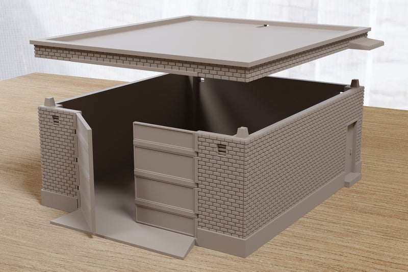 Soviet Workshop Garage - Digital Download .STL Files for 3D Printing