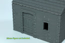 Stone Normandy Shed - 3D Printed Wargaming Terrain, 28mm Scale