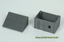 Small Stone Normandy Shed T1 (Volume 1) - Tabletop Wargaming WW2 Terrain | 15mm 20mm 28mm Miniature 3D Printed Model | Bolt Action