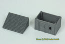 Stone Normandy Shed - 3D Printed Wargaming Terrain, 28mm Scale