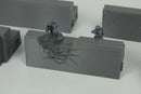Atlantic Wall Concrete Defense Line - 28mm 20mm 15mm Tabletop Wargaming Terrain Bolt Action - Flames of War