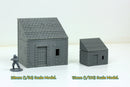 Stone Normandy Shed - 3D Printed Wargaming Terrain, 28mm Scale