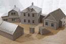 Soviet Village Set - Tabletop Wargaming WW2 Terrain | 15mm 20mm 28mm Miniature 3D Printed Model | Zona Alfa