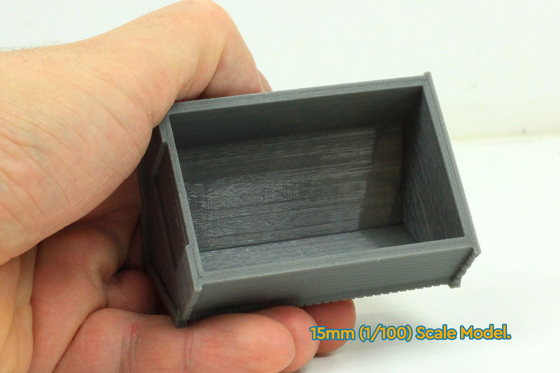 Rural Barn - Tabletop Wargaming WW2 Terrain | 15mm 20mm 28mm HO Miniature 3D Printed Model | Bolt Action