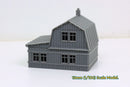 Traditional Soviet Dacha House - Tabletop Wargaming WW2 Terrain | 15mm 20mm 28mm HO Miniature 3D Printed Model | Bolt Action