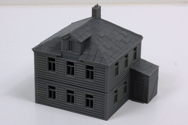Dacha Villager House - Tabletop Wargaming WW2 Terrain | 15mm 20mm 28mm HO Miniature 3D Printed Model | Bolt Action