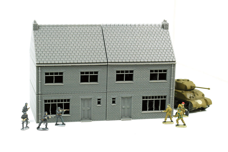 Dutch Town Set - Tabletop Wargaming WW2 Terrain | Miniature Gaming | 3D Printed Model | Bolt Action | Flames of War | Team Yankee
