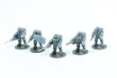 Exosuit Tactical Squad 28mm/32mm Five Minifigures - Modern Wargaming Miniature for Tabletop RPG