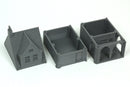 French Town Medieval Building A - Tabletop Wargaming WW2 Terrain | 15mm 20mm 28mm HO Scale 3D Printed Miniature