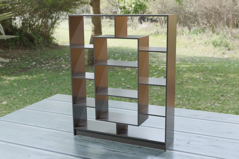 Large Modern Bookshelf - Dollhouse Miniature 1:12 Miniature Dollhouse Furniture