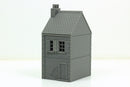 French Village Small House (DS T4) - Tabletop Wargaming WW2 Terrain Miniature | 15mm 20mm 28mm HO Scale | 3D Printed Model Flames of War