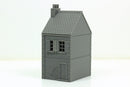French Village Small House (DS T4) - Tabletop Wargaming WW2 Terrain Miniature | 15mm 20mm 28mm HO Scale | 3D Printed Model Flames of War