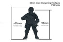 Minigun Mech - 28mm Scale Miniature for Tabletop RPG Sci-Fi Wargames