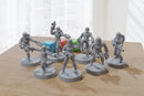 Elite Clone Troopers - Star Wars Legion 35mm Proxy Miniature for Tabletop RPG
