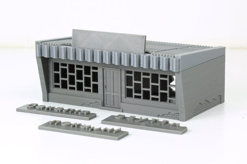 ZONA ALFA Soviet Local Store - 28mm RPG Miniatures Gaming Terrain