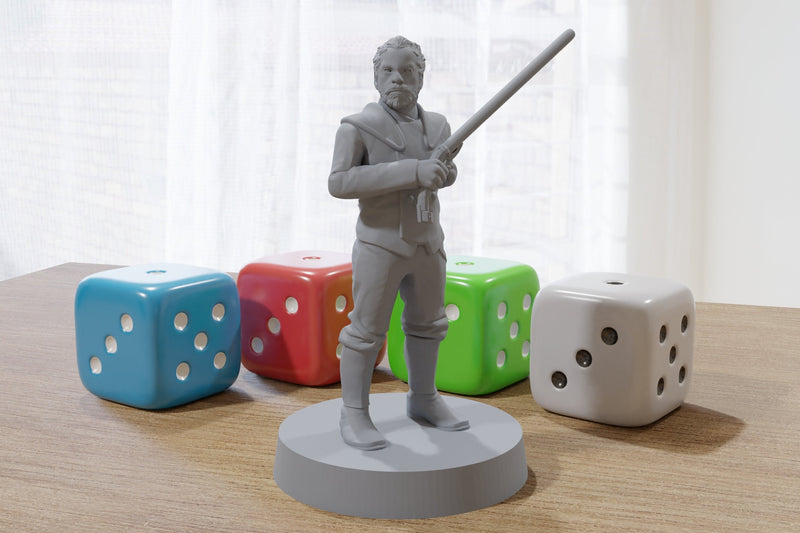 Count Dooku - Star Wars Legion 35mm Proxy Miniature for Tabletop RPG