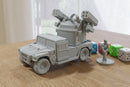 Armed Humvee (Hummer) - Miniature Gaming Tabletop RPG - 28mm Vehicle