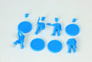NYPD Policemen Team - Modern Wargaming Miniatures for Tabletop RPG - 20mm / 28mm / 32mm Scale Minifigures