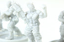 LMG Punks Squad 28mm/32mm Minifigures - Modern - Cyberpunk - Zona Alfa - Apocalyptic - Wargaming Miniature for Tabletop RPG