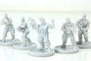 LMG Punks Squad 28mm/32mm Minifigures - Modern - Cyberpunk - Zona Alfa - Apocalyptic - Wargaming Miniature for Tabletop RPG
