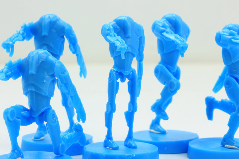 B2 Super Battle Droids Squad - Star Wars Legion 35mm Proxy Miniature for Tabletop RPG