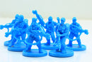 Flamethrower Squad 28mm/32mm Minifigures - Modern - Zona Alfa - Cyberpunk - Apocalyptic - Wargaming Miniature for Tabletop RPG