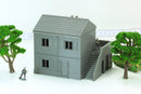 Italian House - Two Familia DS T2 - Historical Tabletop Wargaming Terrain - Miniature Gaming - 3D Printed