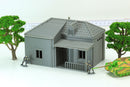 Italian House - With Veranda SS T1 - Historical Tabletop Wargaming Terrain - Miniature Gaming - 3D Printed