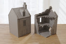 Destroyed or Intact - Normandy French Village Set (VOLUME 2) - Tabletop Wargaming WW2 Terrain | Miniature 3D Printed Model | Flames of War
