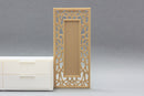 Large Wall Mirror Frame - Dollhouse Miniature 1:12 Miniature Dollhouse Furniture