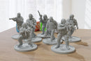 PMC VIP Escort Team - Seven - Modern Wargaming Miniatures for Tabletop RPG - 20mm / 28mm / 32mm Scale Minifigures