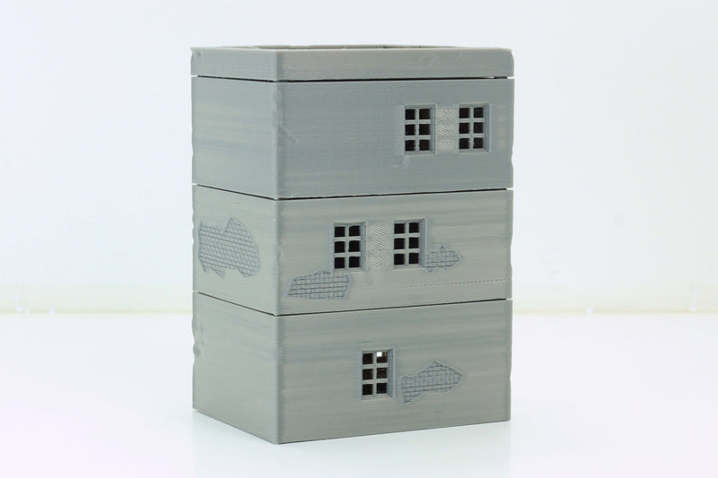 Arab Urban Building - Apartments - Tabletop Wargaming Terrain - Miniature Gaming - 3D Printed