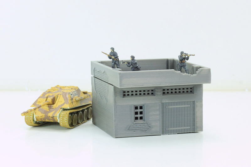 Arab Urban Building - Workshop - Tabletop Wargaming Terrain - Miniature Gaming - 3D Printed