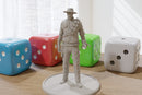 Augmented Sheriff - 28mm / 32mm - Post Apocalyptic Minifigure - Ideal Proxy Miniature for Zona Alfa - Fallout Wasteland - Tabletop RPG Games