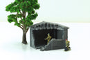 Normandy French Village Shed T2 (VOLUME 2) - Tabletop Wargaming Terrain | Destroyed - Intact | 3D Printed Miniature | Flames of War