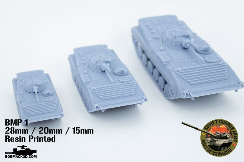 BMP-1 Infantry Fighting Vehicle | 28mm / 20mm / 15mm Wargaming Vehicle Compatible with Team Yankee