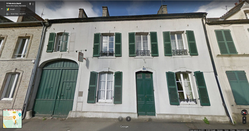 French Row House DS T1 - Tabletop Wargaming WW2 Terrain | Miniature 3D Printed Model | Flames of War & Bolt Action