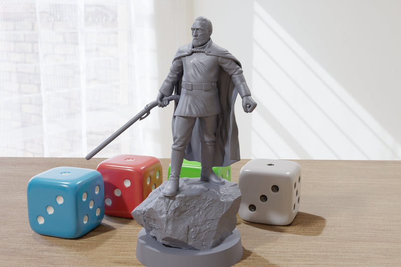 Count Dooku - Hero Pose - Star Wars Legion 35mm Proxy Miniature for Tabletop RPG