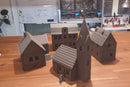Polish Village Set (VOLUME 1) - Tabletop Wargaming WW2 Terrain | Miniature 3D Printed Model | Flames of War - Zona Alfa