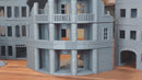 Stalingrad Ruins Set - Tabletop Wargaming WW2 Terrain | Miniature 3D Printed Model | Flames of War & Bolt Action