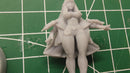 Throw Discs Warrior Sexy Female - DnD Miniature | Collectible and Rolepaying Sexy Pin-Up - 32mm - 28mm Scale